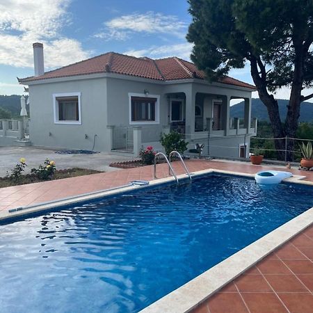 Villa Ouranos In Pefkias Skopelos Town Bagian luar foto